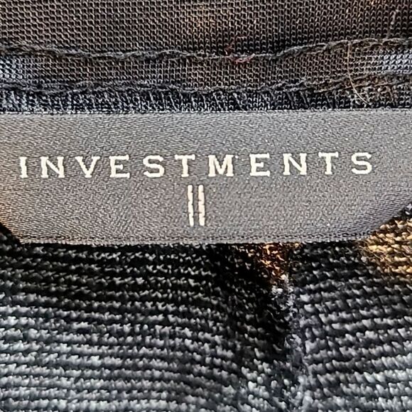 Investments II Gray Tweed Dress Pants, Size 18WR - Picture 7 of 8